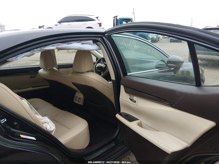 2017 Lexus ES VIN 58ABK1GG9HU069953 IAAI salvage auction — FRONT END, Clear (Indiana), sold $2,850 on 2026-07-26 (photo 8)