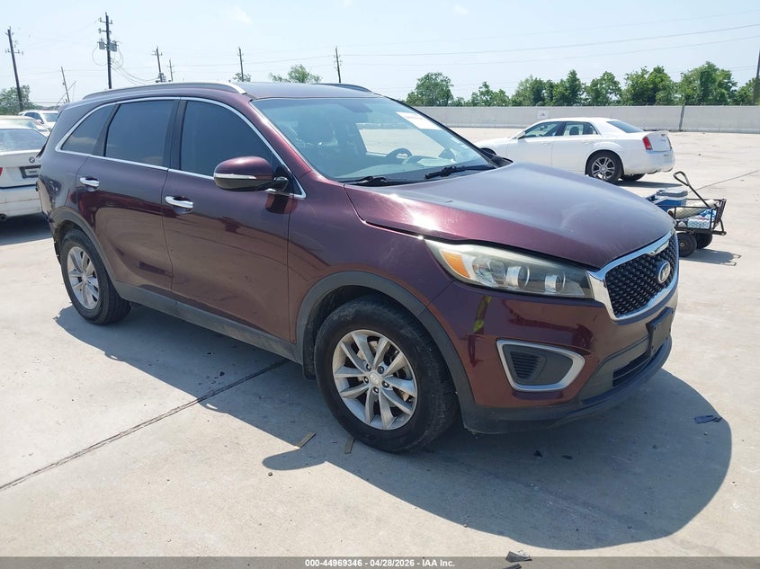 2017 Kia Sorento VIN 5XYPG4A31HG271293 IAAI salvage auction — REAR END, Original (Texas), sold $1,875 on 2026-07-24 (photo 1)