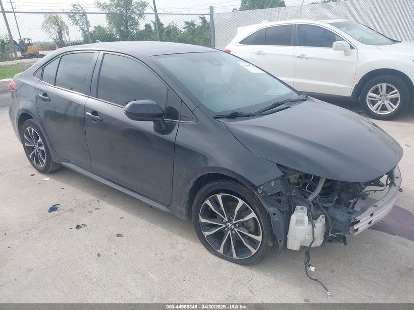 2020 Toyota Corolla VIN JTDEPRAE4LJ102934 IAAI salvage auction — FRONT END, Salvage (Texas), sold $4,225 on 2026-07-31 (photo 1)