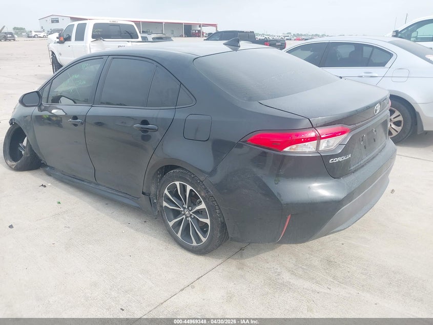 2020 Toyota Corolla VIN JTDEPRAE4LJ102934 IAAI salvage auction — FRONT END, Salvage (Texas), sold $4,225 on 2026-07-31 (photo 3)