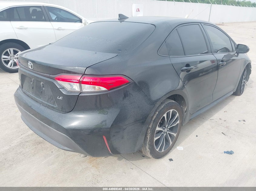 2020 Toyota Corolla VIN JTDEPRAE4LJ102934 IAAI salvage auction — FRONT END, Salvage (Texas), sold $4,225 on 2026-07-31 (photo 4)
