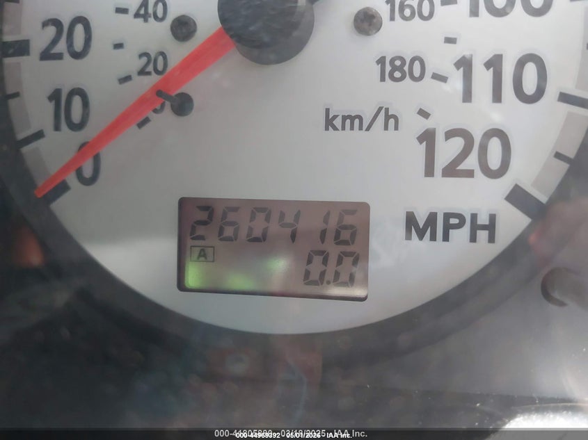 2001 Nissan Pathfinder VIN JN8DR07YX1W526738 IAAI salvage auction — FRONT END, Salvage (Idaho), sold $25 on 2026-07-28 (photo 7)