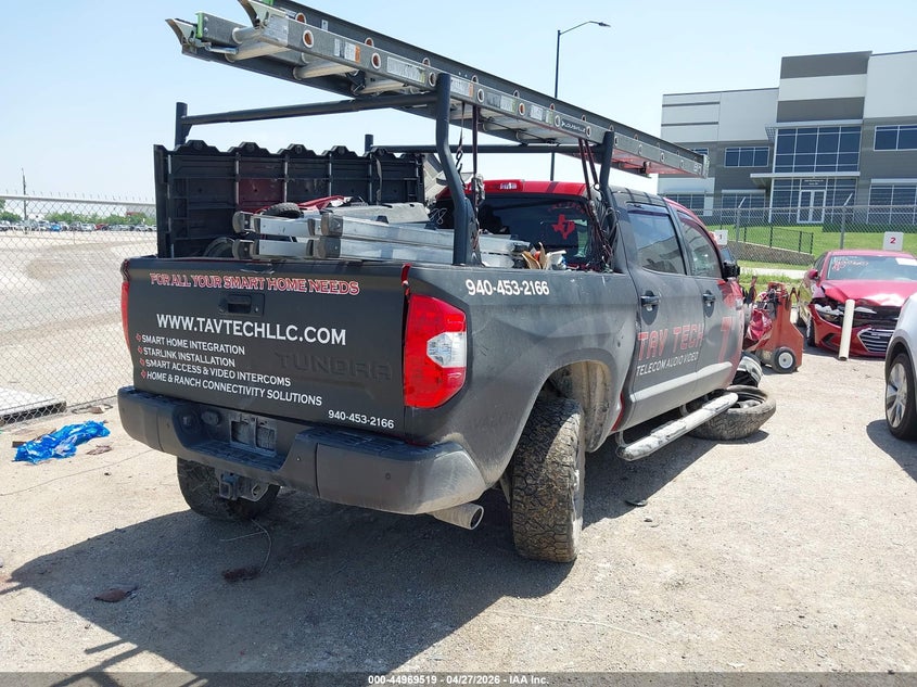 2019 Toyota Tundra VIN 5TFAY5F10KX869511 IAAI salvage auction — ALL OVER, Salvage (Texas), sold $6,000 on 2026-07-07 (photo 4)