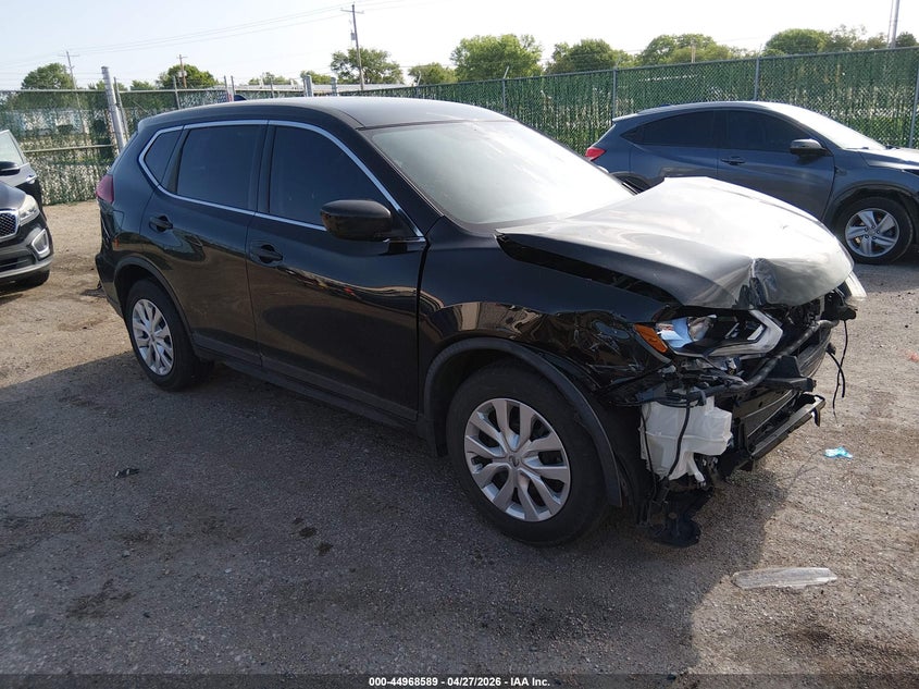 2018 Nissan Rogue VIN KNMAT2MT3JP505048 IAAI salvage auction — FRONT END, Salvage (Kansas), sold $1,325 on 2026-07-17 (photo 1)