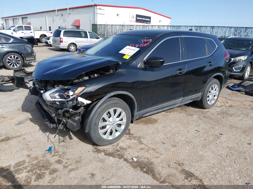 2018 Nissan Rogue VIN KNMAT2MT3JP505048 IAAI salvage auction — FRONT END, Salvage (Kansas), sold $1,325 on 2026-07-17 (photo 2)