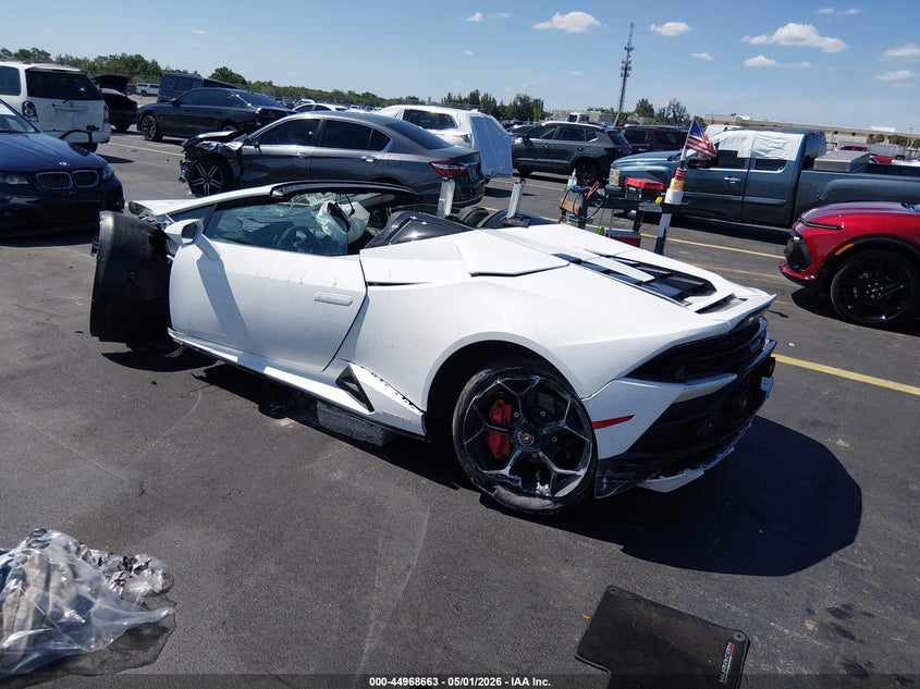 2020 Lamborghini Huracan VIN ZHWUT4ZF2LLA13207 IAAI salvage auction — ALL OVER, Wait Title, sold $79,250 on 2026-07-23 (photo 3)