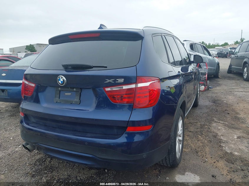 2017 BMW X3 VIN 5UXWX9C36H0W66953 IAAI salvage auction — FRONT END, Clear (Oklahoma), sold $850 on 2026-07-21 (photo 4)