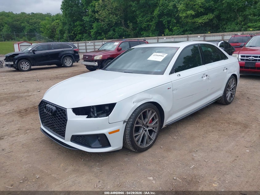 2019 Audi A4 VIN WAUENAF45KN020450 IAAI salvage auction — LEFT SIDE, Salvage (Tennessee), sold $8,800 on 2026-07-15 (photo 2)