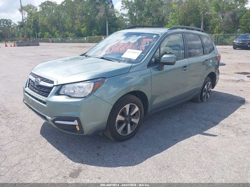 2018 Subaru Forester VIN JF2SJAGC5JH577509 IAAI salvage auction — SIDE, Rebuildable (Florida), sold $375 on 2026-07-20 (photo 2)