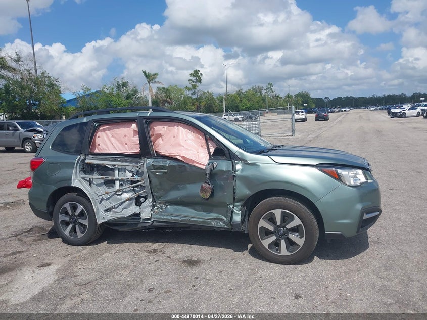 2018 Subaru Forester VIN JF2SJAGC5JH577509 IAAI salvage auction — SIDE, Rebuildable (Florida), sold $375 on 2026-07-20 (photo 6)