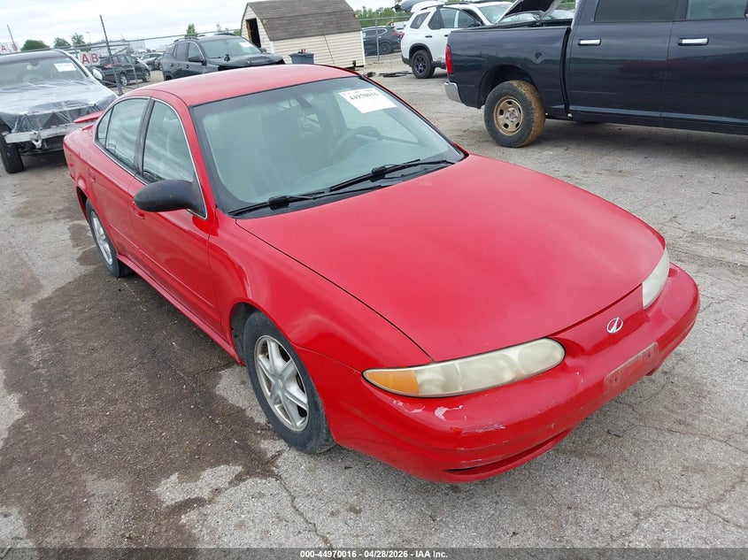 2004 Oldsmobile Alero VIN 1G3NL52F94C175525 IAAI salvage auction — LEFT SIDE, Salvage (Illinois), sold $275 on 2026-07-08 (photo 1)