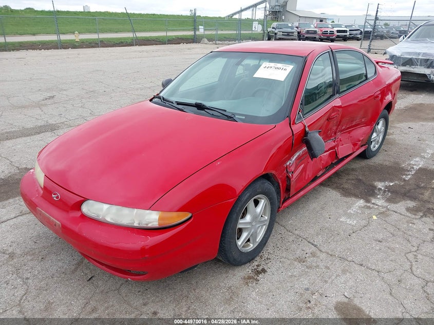 2004 Oldsmobile Alero VIN 1G3NL52F94C175525 IAAI salvage auction — LEFT SIDE, Salvage (Illinois), sold $275 on 2026-07-08 (photo 2)
