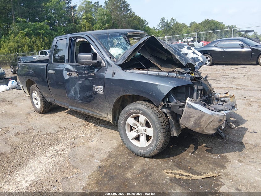 2019 Ram 1500 VIN 1C6RR6FG5KS526451 IAAI salvage auction — FRONT END, Salvage (Mississippi), sold $550 on 2026-08-01 (photo 1)
