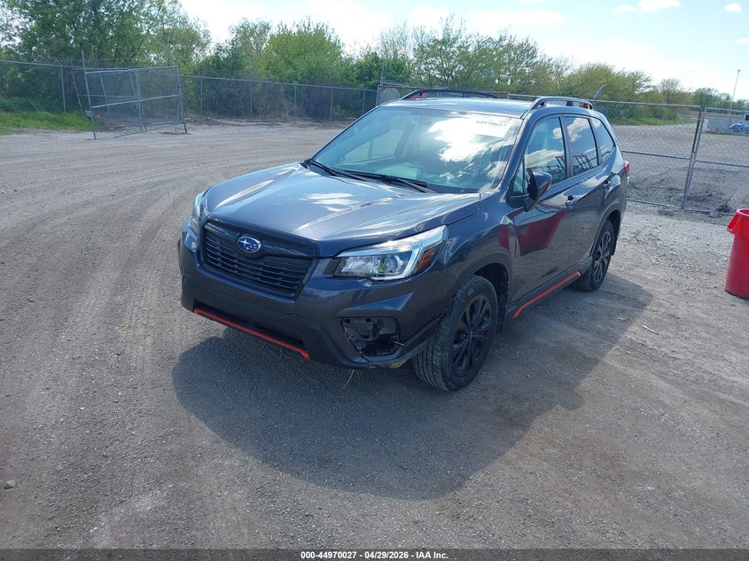 2019 Subaru Forester VIN JF2SKAPC4KH543625 IAAI salvage auction — LEFT FRONT, Salvage (Illinois), sold $2,750 on 2026-07-20 (photo 2)