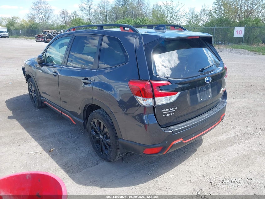 2019 Subaru Forester VIN JF2SKAPC4KH543625 IAAI salvage auction — LEFT FRONT, Salvage (Illinois), sold $2,750 on 2026-07-20 (photo 3)