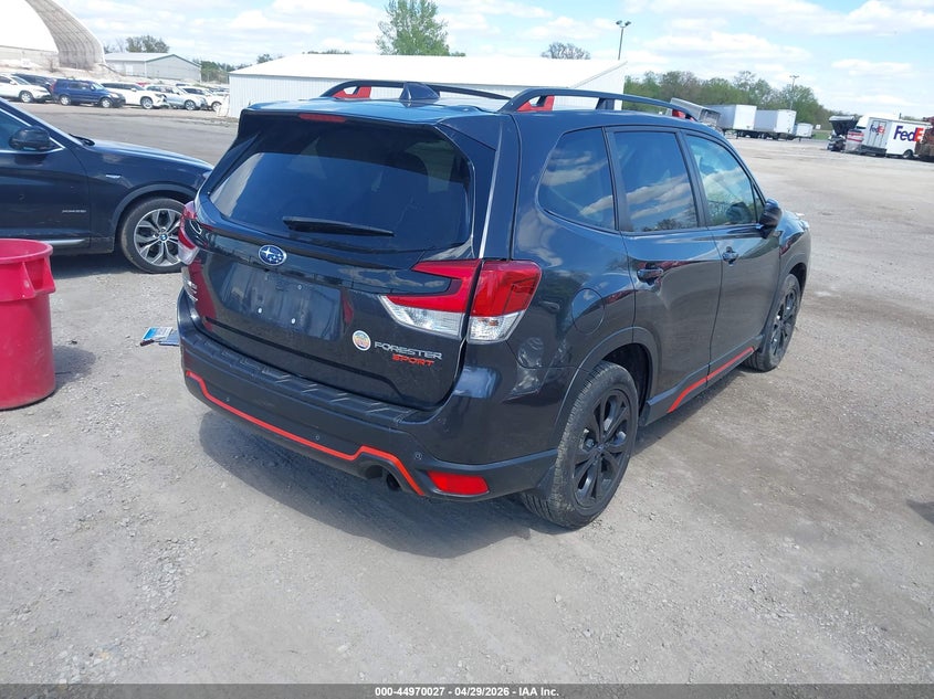 2019 Subaru Forester VIN JF2SKAPC4KH543625 IAAI salvage auction — LEFT FRONT, Salvage (Illinois), sold $2,750 on 2026-07-20 (photo 4)