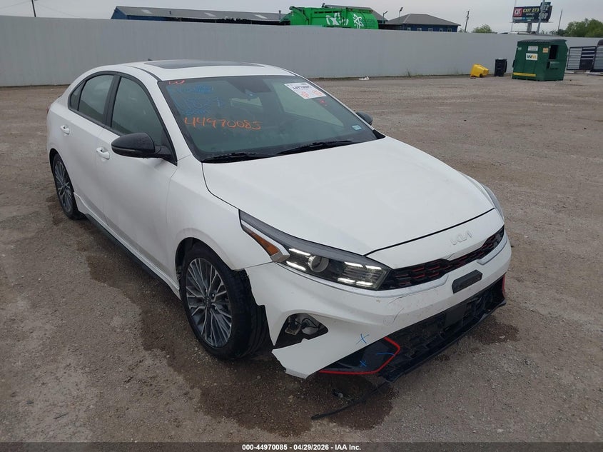 2024 Kia Forte VIN 3KPF54AD7RE718797 IAAI salvage auction — FRONT END, Original (Texas), sold $7,250 on 2026-07-15 (photo 1)