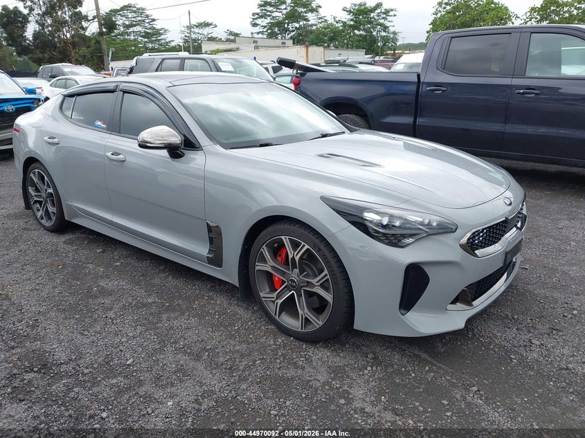 2020 Kia Stinger VIN KNAE45LC3L6076209 IAAI salvage auction — UNDERCARRIAGE, Salvage (Hawaii), sold $5,100 on 2026-07-21 (photo 1)