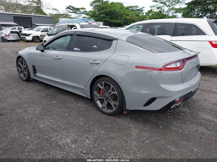 2020 Kia Stinger VIN KNAE45LC3L6076209 IAAI salvage auction — UNDERCARRIAGE, Salvage (Hawaii), sold $5,100 on 2026-07-21 (photo 3)