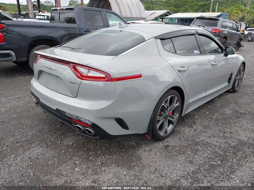 2020 Kia Stinger VIN KNAE45LC3L6076209 IAAI salvage auction — UNDERCARRIAGE, Salvage (Hawaii), sold $5,100 on 2026-07-21 (photo 4)