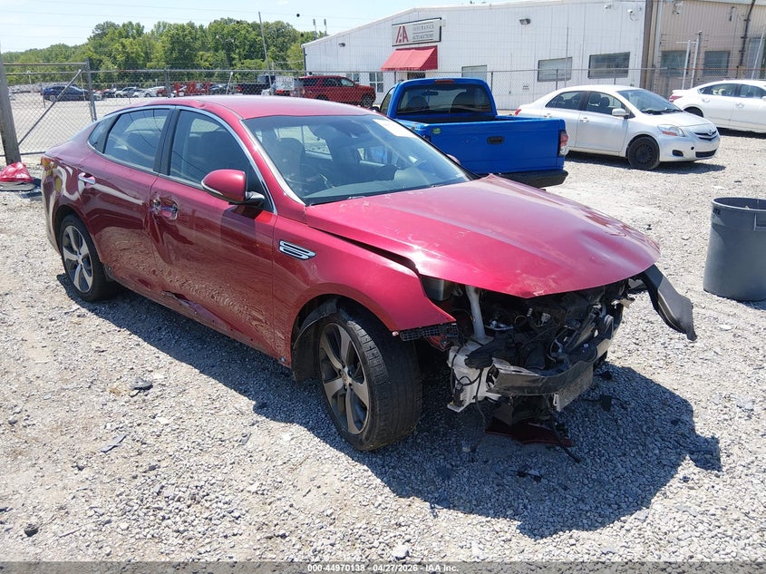 2020 Kia Optima VIN 5XXGT4L30LG450852 IAAI salvage auction — FRONT END, Salvage (Tennessee), sold $550 on 2026-07-06 (photo 1)