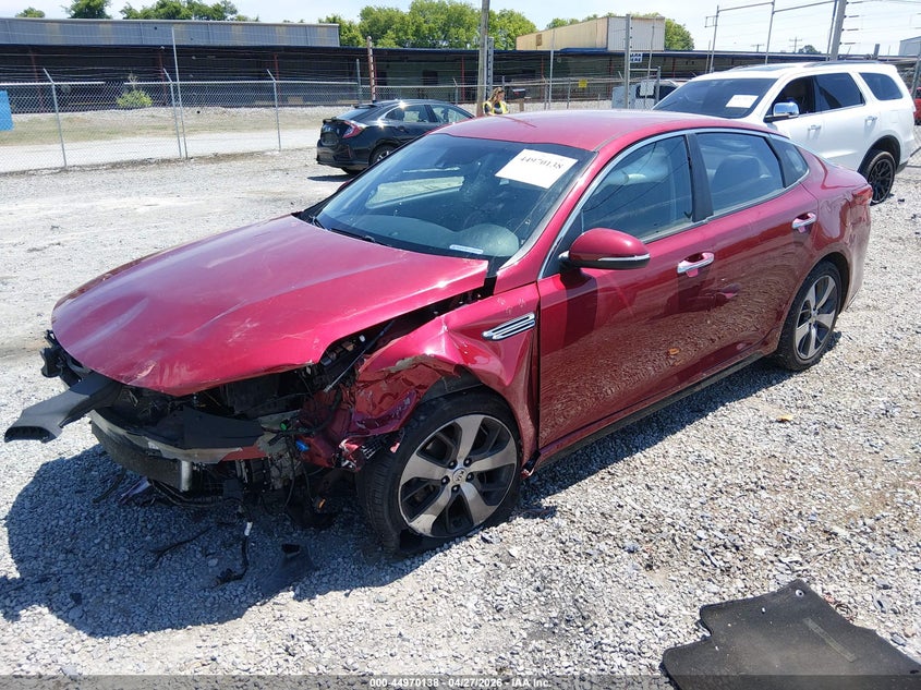 2020 Kia Optima VIN 5XXGT4L30LG450852 IAAI salvage auction — FRONT END, Salvage (Tennessee), sold $550 on 2026-07-06 (photo 2)