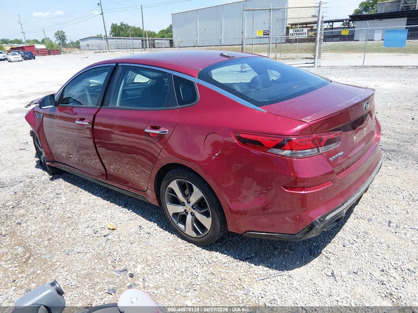 2020 Kia Optima VIN 5XXGT4L30LG450852 IAAI salvage auction — FRONT END, Salvage (Tennessee), sold $550 on 2026-07-06 (photo 3)
