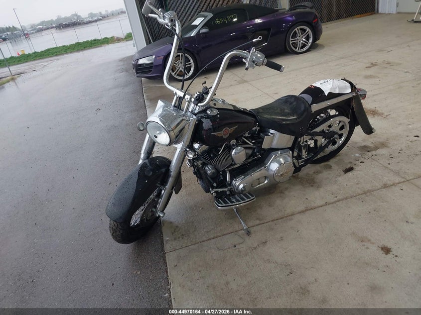 2001 Harley-davidson Flstf VIN 1HD1BMY171Y042539 IAAI salvage auction — LEFT SIDE, Prior Salvage (Minnesota), sold $1,900 on 2026-07-07 (photo 2)