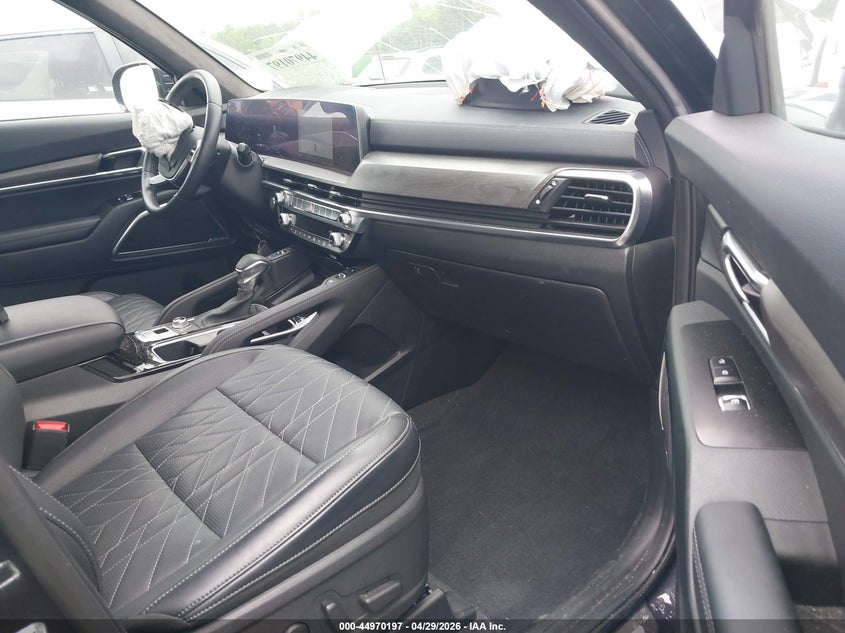 2025 Kia Telluride VIN 5XYP5DGC4SG657212 IAAI salvage auction — RIGHT FRONT, Salvage Title, sold $17,050 on 2026-07-22 (photo 5)