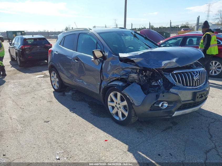 2015 Buick Encore VIN KL4CJHSB8FB067489 IAAI salvage auction — FRONT END, Junk Bill Of Sale Mv2459 (Wisconsin), sold $375 on 2026-07-14 (photo 1)