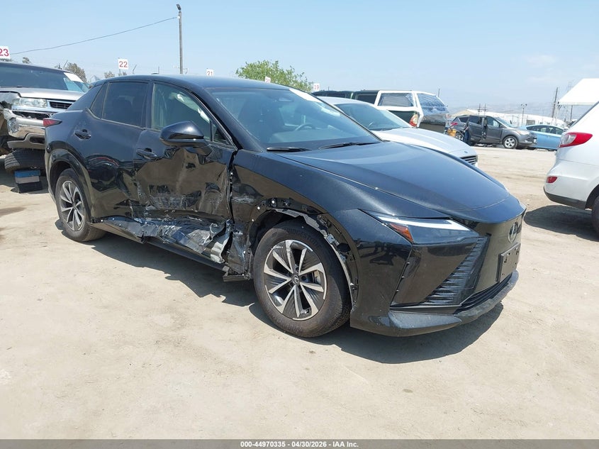 2025 Lexus Rz VIN JTJABABB9SA011284 IAAI salvage auction — RIGHT SIDE, Salvage (California), sold $15,700 on 2026-07-30 (photo 1)
