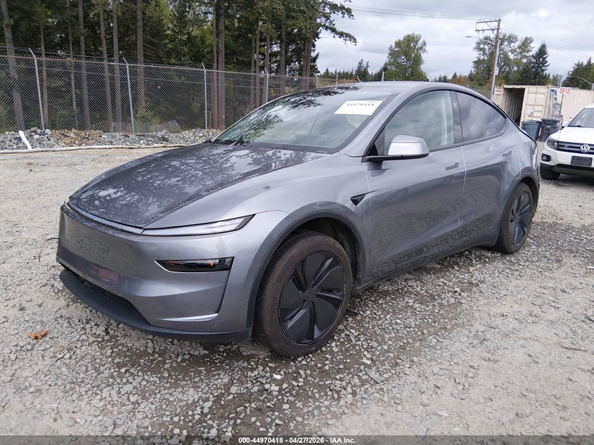 2026 Tesla Model y VIN 7SAYGDED6TF391195 IAAI salvage auction — RIGHT SIDE, Salvage Title, sold $11,450 on 2026-07-08 (photo 2)