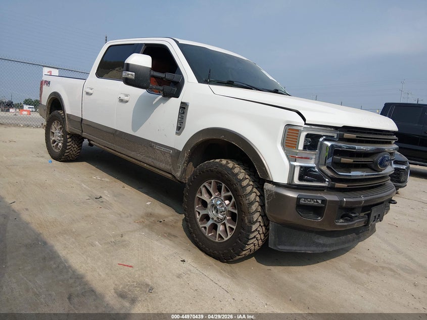 2022 Ford F250 VIN 1FT7W2BTXNEC86708 IAAI salvage auction — SIDE, Original (Texas), sold $22,600 on 2026-07-30 (photo 1)