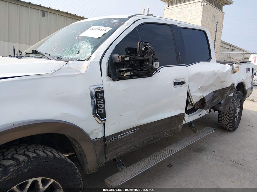 2022 Ford F250 VIN 1FT7W2BTXNEC86708 IAAI salvage auction — SIDE, Original (Texas), sold $22,600 on 2026-07-30 (photo 6)