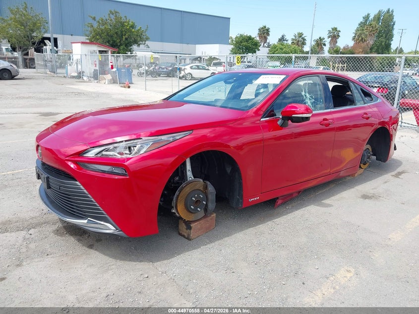 2024 Toyota Mirai VIN JTDAAAAA1RA011580 IAAI salvage auction — RIGHT SIDE, Salvage (California), sold $2,400 on 2026-08-01 (photo 2)
