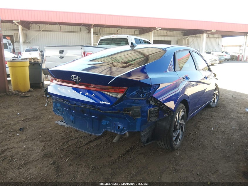 2025 Hyundai Elantra VIN KMHLP4DG2SU968373 IAAI salvage auction — RIGHT SIDE, Salvage Title, sold $6,500 on 2026-07-21 (photo 6)