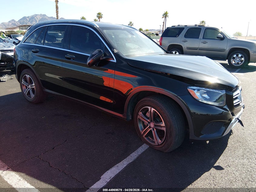 2016 Mercedes-benz Glc VIN WDC0G4JBXGF072764 IAAI salvage auction — FRONT & REAR, Salvage (Nevada), sold $2,800 on 2026-08-14 (photo 1)