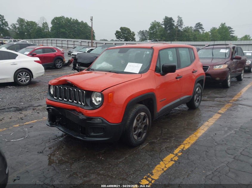 2015 Jeep Renegade VIN ZACCJAAT8FPB38025 IAAI salvage auction — FRONT END, Salvage (Georgia), sold $1,000 on 2026-08-05 (photo 2)