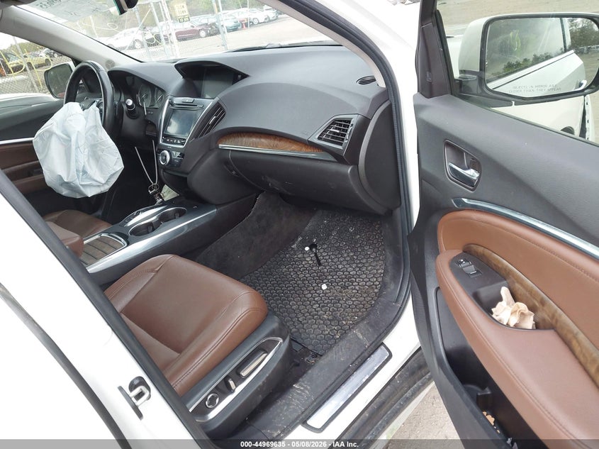 2019 Acura Mdx VIN 5J8YD4H59KL022659 IAAI salvage auction — FRONT END, Salvage (Massachusetts), sold $3,250 on 2026-07-18 (photo 5)