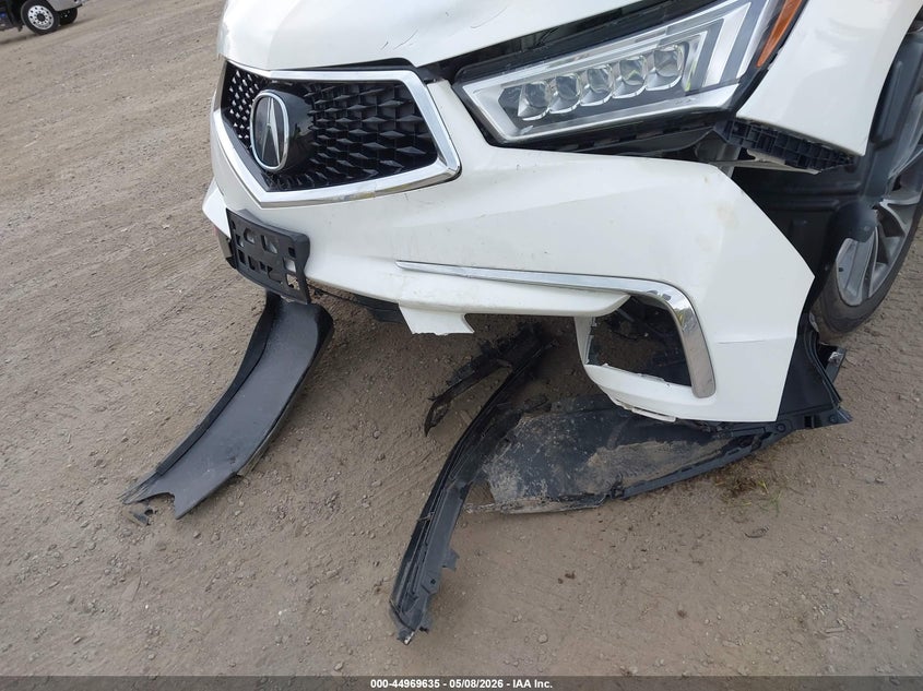2019 Acura Mdx VIN 5J8YD4H59KL022659 IAAI salvage auction — FRONT END, Salvage (Massachusetts), sold $3,250 on 2026-07-18 (photo 6)