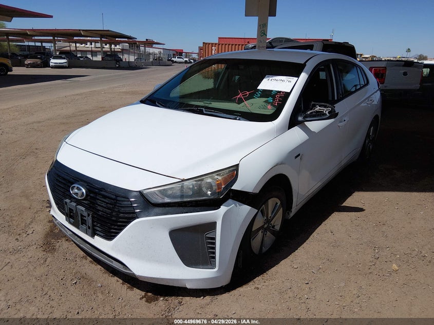 2019 Hyundai Ioniq hybrid VIN KMHC65LC6KU164259 IAAI salvage auction — ELECTRICAL, Clear (Arizona), sold $25 on 2026-07-28 (photo 2)