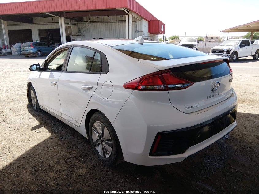 2019 Hyundai Ioniq hybrid VIN KMHC65LC6KU164259 IAAI salvage auction — ELECTRICAL, Clear (Arizona), sold $25 on 2026-07-28 (photo 3)