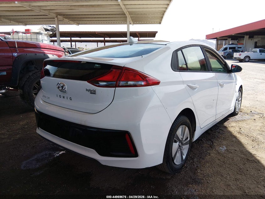 2019 Hyundai Ioniq hybrid VIN KMHC65LC6KU164259 IAAI salvage auction — ELECTRICAL, Clear (Arizona), sold $25 on 2026-07-28 (photo 4)