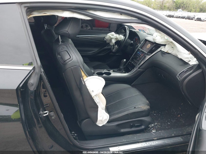 2018 Infiniti Q60 VIN JN1EV7EL4JM391220 IAAI salvage auction — FRONT END, Salvage (New Jersey), sold $2,550 on 2026-07-21 (photo 5)