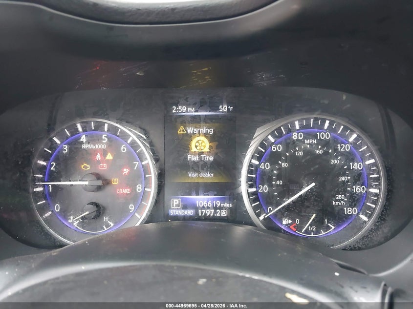 2018 Infiniti Q60 VIN JN1EV7EL4JM391220 IAAI salvage auction — FRONT END, Salvage (New Jersey), sold $2,550 on 2026-07-21 (photo 7)