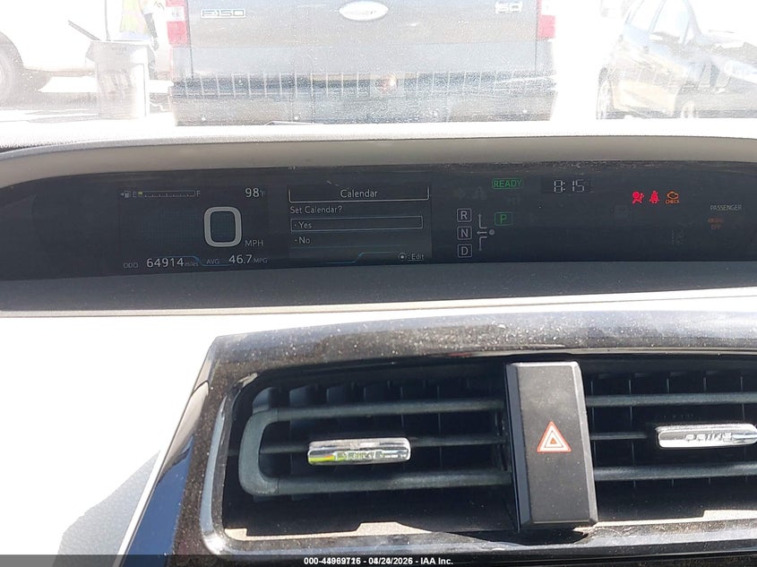 2017 Toyota Prius VIN JTDKBRFU9H3038337 IAAI salvage auction — FRONT END, Salvage Title, sold $650 on 2026-07-22 (photo 7)