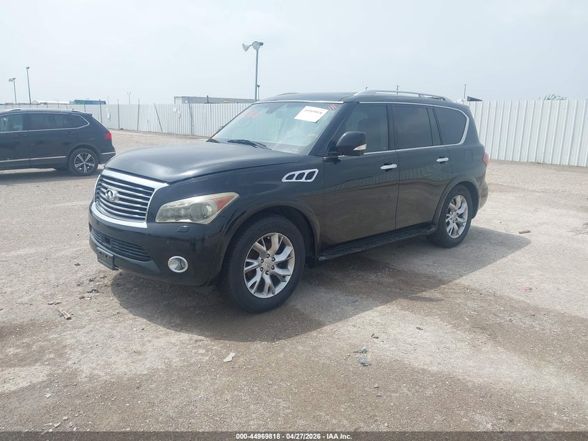 2012 Infiniti Qx56 VIN JN8AZ2NF2C9515024 IAAI salvage auction — NORMAL WEAR, Salvage Title, sold $1,050 on 2026-07-29 (photo 2)