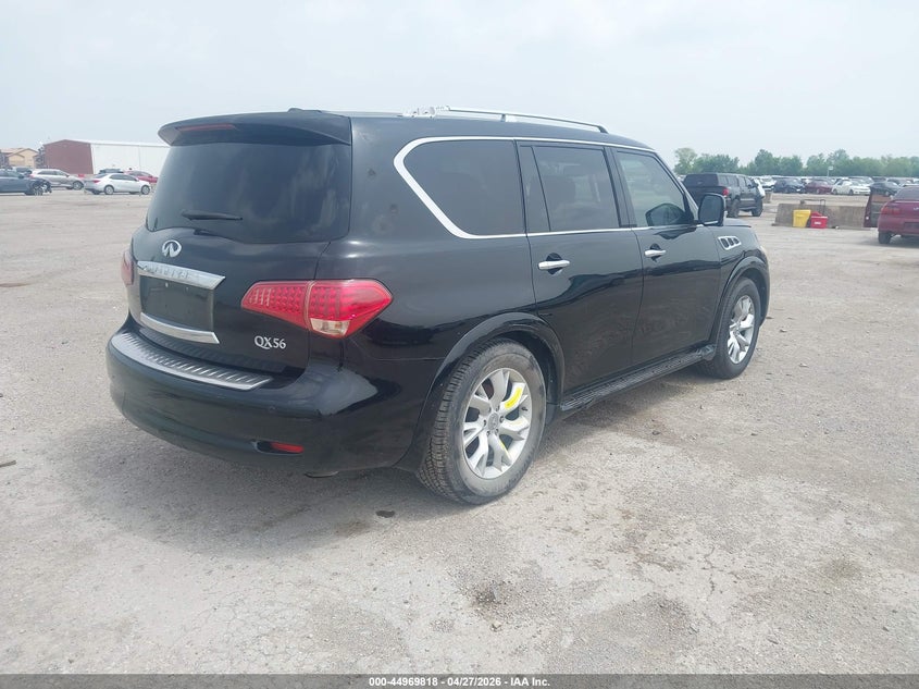 2012 Infiniti Qx56 VIN JN8AZ2NF2C9515024 IAAI salvage auction — NORMAL WEAR, Salvage Title, sold $1,050 on 2026-07-29 (photo 4)