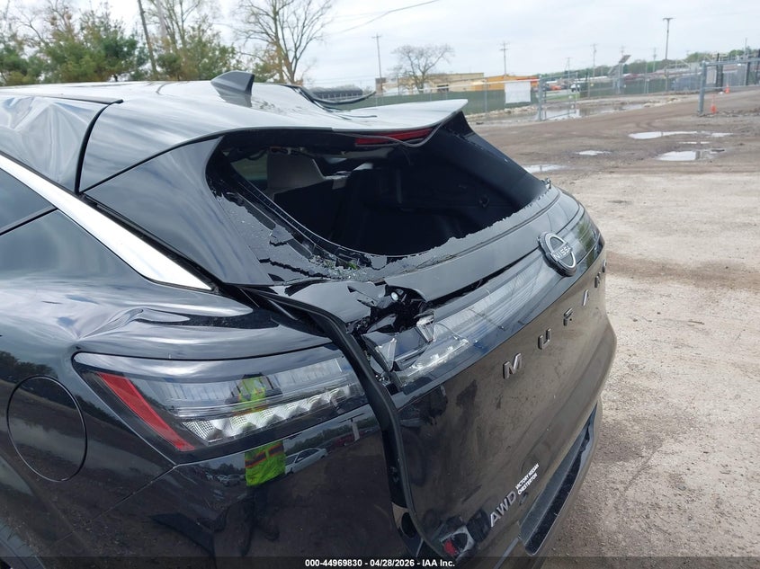 2026 Nissan Murano VIN 5N1AZ3BS2TC107527 IAAI salvage auction — REAR END, Salvage (Indiana), sold $11,950 on 2026-07-14 (photo 6)