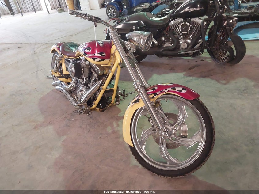 1999 Harley-davidson Fxdwg VIN 1HD1GEV15XY314915 IAAI salvage auction — INTERIOR BURN, Junk Receipt (North Carolina), sold $1,575 on 2026-07-20 (photo 1)